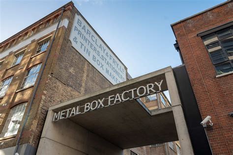 metal box factory history|the original metal box company.